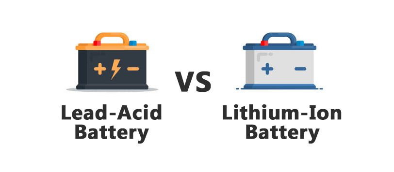 Lead-Acid Batteries VS Lithium-Ion Batteries (Which is Better To Use In Your Solar Panel or Off- Grid Energy System?)